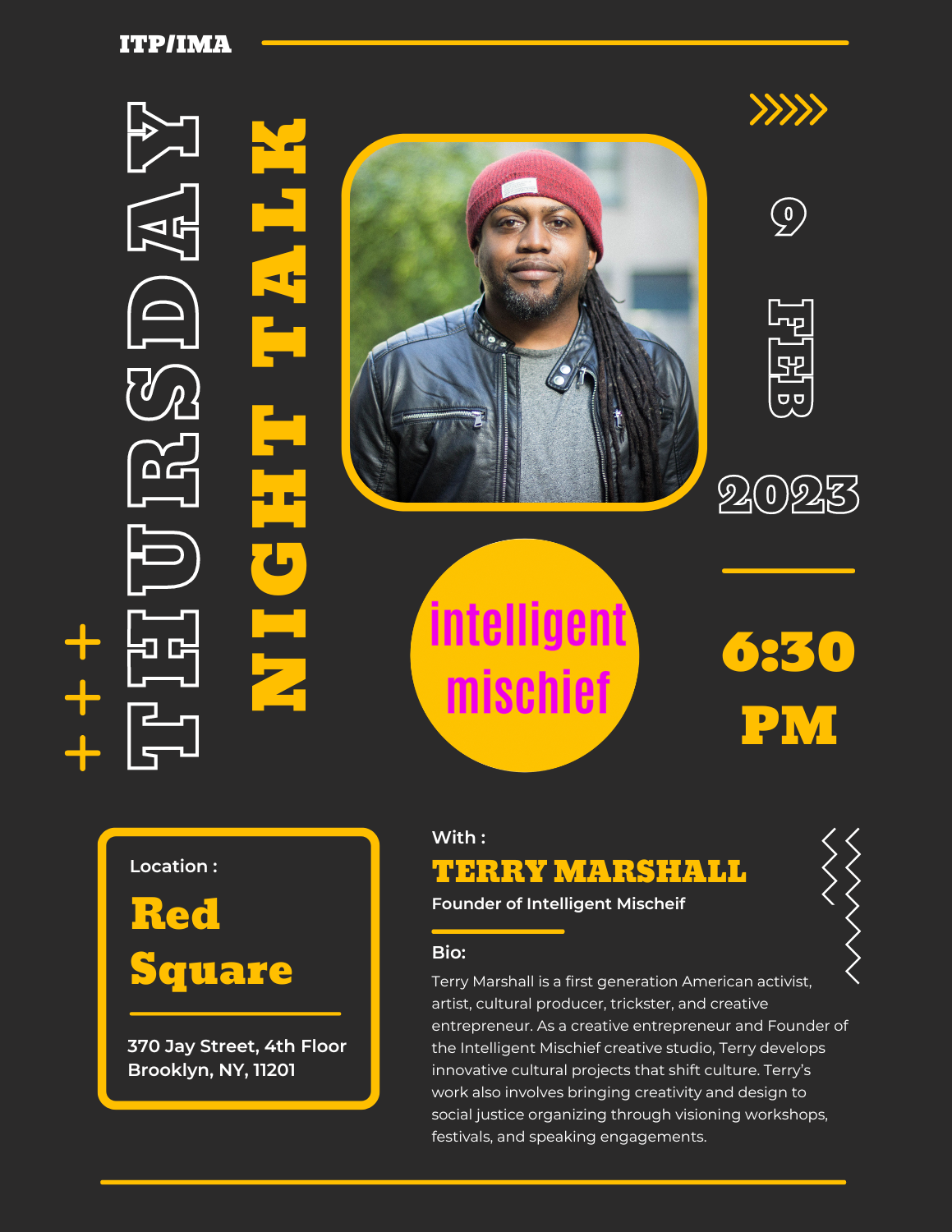 Join us as we learn more about Terry Marshall and his creative studio, Intelligent Mischief.